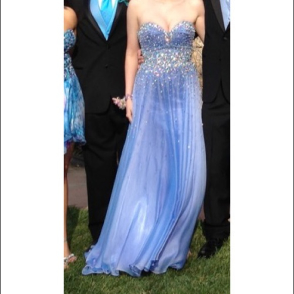 Host Pick! Periwinkle Prom Dress ✨💜 - Picture 5 of 5